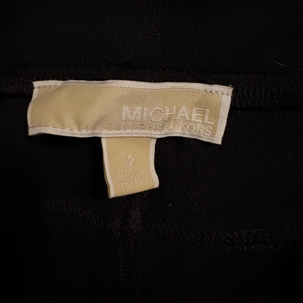 Michael Kors Black Straight Leg Pants - Picture 4 of 6